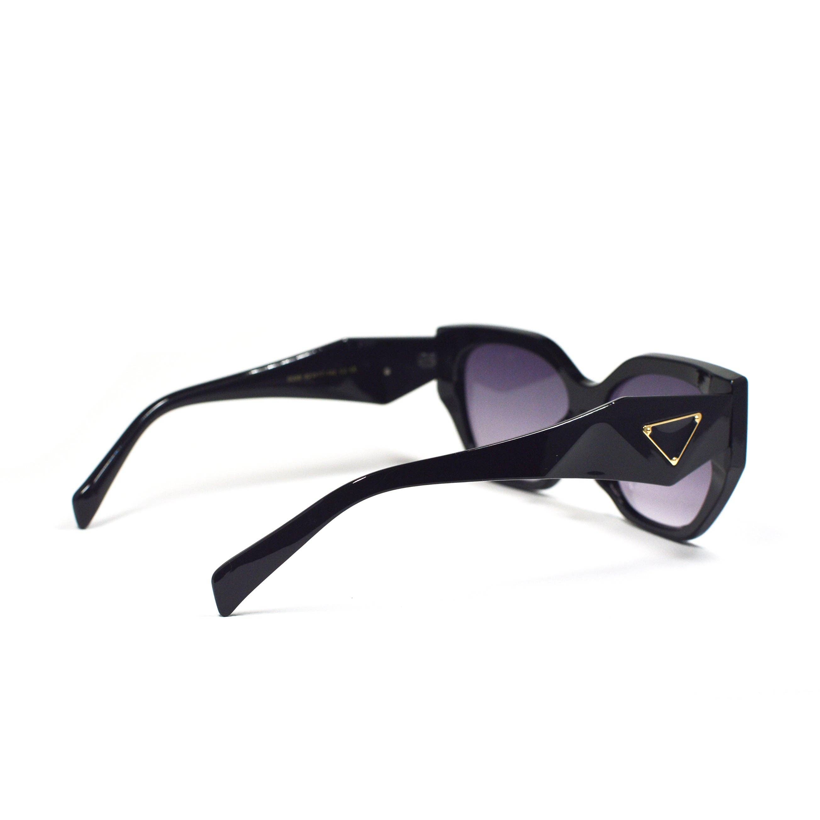 Fashion Chic Black Oversized Sunglasses