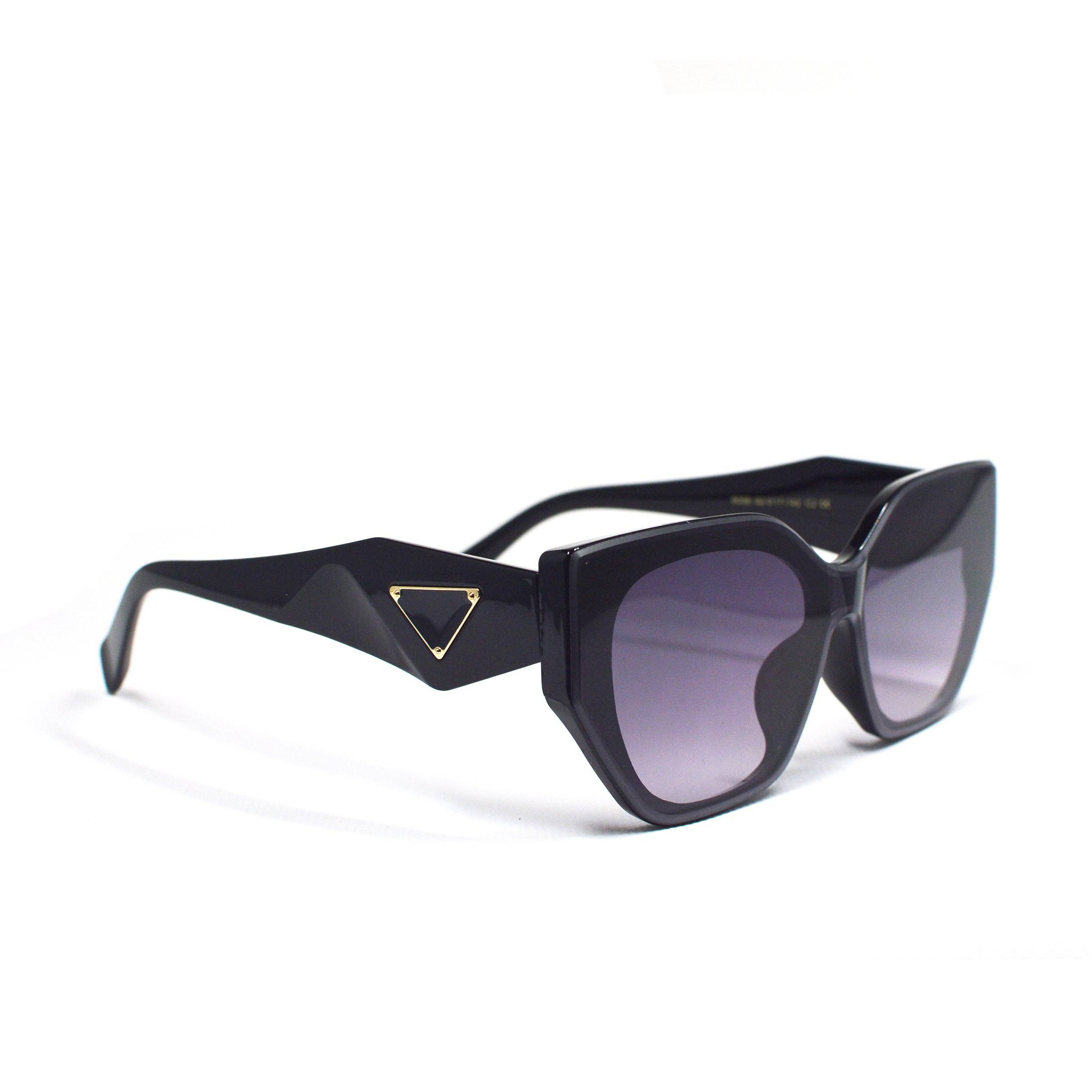 Fashion Chic Black Oversized Sunglasses