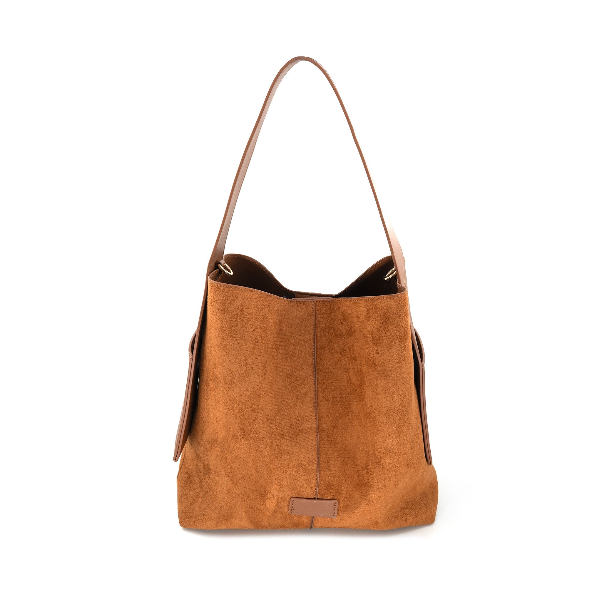 suede shoulder bag