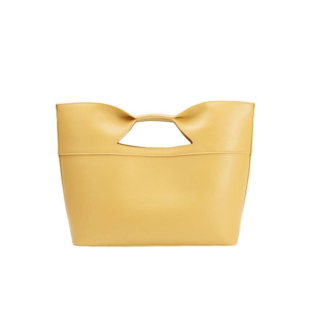 Jillian yellow tote bag
