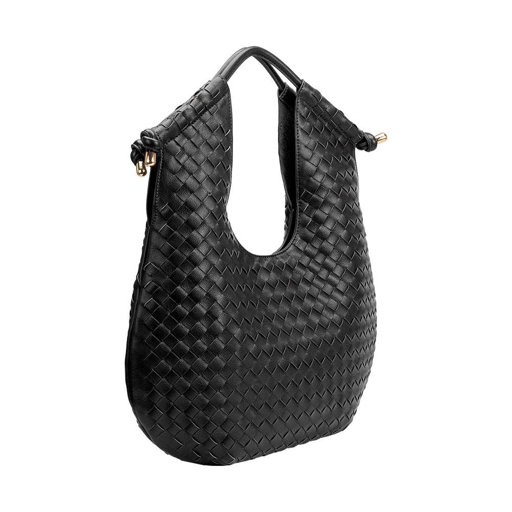 Tracy woven shoulder bag
